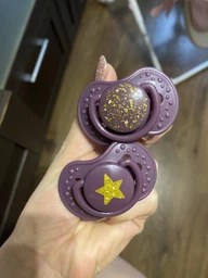 Пустышка силиконовая динамическая Lovi Stardust Зеленая 18+ месяцев 2 шт (22/895_green)