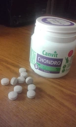 Кормова добавка для котів Canvit CHONDRO для суглобів 100 г фото від покупців 4