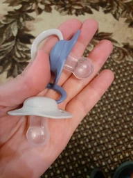 Набор пустышек силиконовых симметричных 2 шт. Pure Color Бежевых Canpol babies 6-18 м (5903407992693)