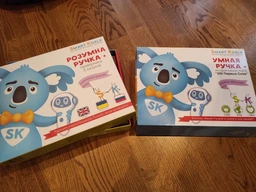 Стартовий набір Розумна Ручка Інтерактивна книга English (1 сезон) + Ігри математики (1 сезон) (0680576163943)