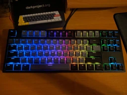 Клавиатура проводная Dark Project Pro KD87A PBT Gateron Teal USB (DP-KD-87A-004100-GTC) фото от покупателей 4