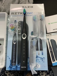 Электрическая зубная щетка RZTK SONIC Black фото от покупателей 2