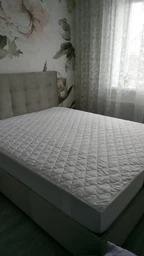 Наматрасник - чехол Viluta микрофибра стеганный 160*200*25 фото от покупателей 12