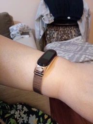 Браслет металевий Rapid для Mi Band 4 Gold (21380) фото від покупців 1