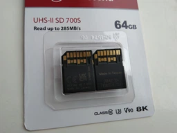 Карта памяти Transcend 32GB SDHC C10 UHS-II U3 R285/W180MB/s 4K (TS32GSDC700S)