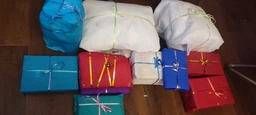 Набір паперу Interdruk креповий рулонний 50 г/м2 200 x 50 см Пурпурова 3 шт (990701/3)