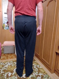 Спортивные штаны мужские Fruit of the loom Lightweight 064038036 XL Черные (5000000000241) фото от покупателей 3