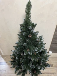 Елка новогодняя пышная Элита с шишками 3,0 м (искусственная ель из безвредного огнеупорного материала с сертификатом!)