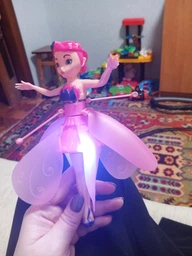Летающая фея Smart kids Fairy Flying Ball Интерактивная кукла - игрушка летающая от руки индукционная