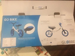Біговел GLOBBER GO BIKE, білий-синій (7571321) фото від покупців 9