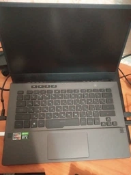 Ноутбук ASUS ROG Zephyrus G14 GA401QM-K2336 (90NR05S3-M08640) Eclipse Gray + фирменный чехол фото от покупателей 16