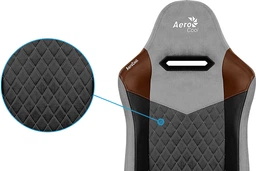 Комп'ютерне крісло для геймера AeroCool Duke Tan Grey (AEROAC-280DUKE-GREY) фото від покупців 4