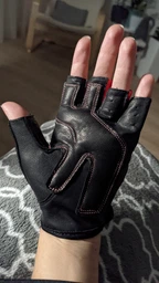 Рукавиці тренувальні Sporter Gym Women Fitness Gloves (204.4 A) S Black/Pink (2009999014652) фото від покупців 1