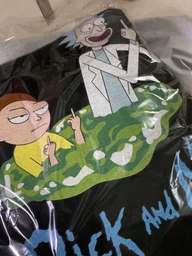 Толстовка Epic мужская Рик и Морти (Rick And Morty) черная размер XXL фото от покупателей 1