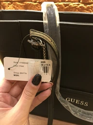 Сумка жіноча Guess Delanay 5 Червона (H2000029517778) фото від покупців 13