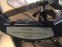 Кольцевая LED лампа 33см RGB 8 цветов с держателем телефона и Штатив 200см кольцевой свет 14W RING LIGHT MJ33 (YR-330A)