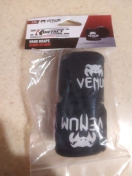 Бинти VENUM Kontact Boxing Handwraps 4 м чорний (3980)