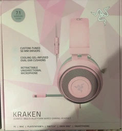 Навушники гарнітура Razer Kraken Multi Platform Mercury Edition сріблястий (445942) фото від покупців 1