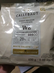 Шоколад бельгийский Callebaut №W2 Белый в дропсах 400 г (5410522556704) фото от покупателей 15