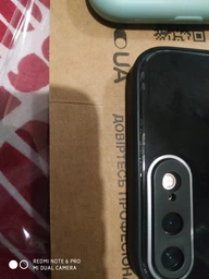 Чехол стеклянный Glass case для IPhone 7 Plus (10) Lavender Gray лавандо серый фото от покупателей 1