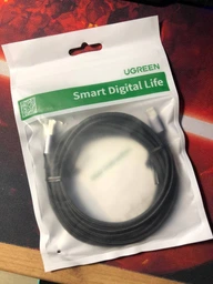 USB кабель Ugreen для зарядки джойстика PS5 Dualsense черный 3 метра фото от покупателей 1