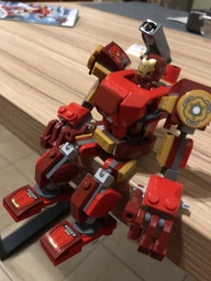 Конструктор LEGO Super Heroes Marvel Робокостюм Залізної Людини 148 деталей (76140) фото від покупців 1