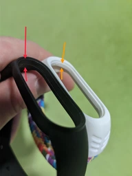 Ремінець BeCover Elastic Nylon Style для Xiaomi Mi Smart Band 5/Mi Smart Band 6 (Size M) Blue-White (706151) фото від покупців 8