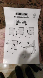 Сушка для белья на колесиках Leifheit PEGASUS 200 Solid DELUXE Mobilee (81517) фото от покупателей 13