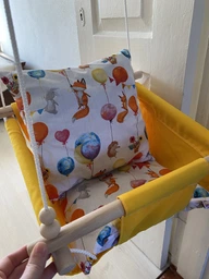 Детская качеля Infancy На лугу Карамельная основа