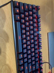 Клавиатура проводная HyperX Alloy FPS Pro Cherry MX Red USB (HX-KB4RD1-RU/R1) фото от покупателей 1