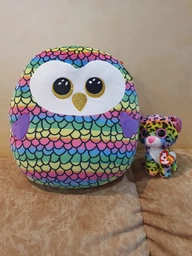 Мягкая игрушка TY Beanie Boo's разноцветные леопард Dotty 15 см (37189)