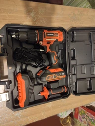 Шуруповерт аккумуляторный Tekhmann TCD-60/i20 kit фото от покупателей 3
