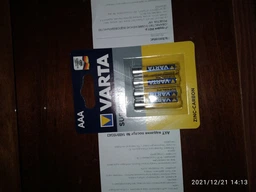 Батарейка Varta Superlife AAA BLI 4 Zinc-carbon (02003101414) фото от покупателей 4