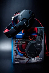 Наушники Sven AP-G988MV Black-Red (AP-G988MV black-red) фото от покупателей 1