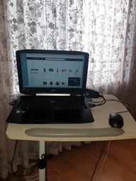Столик для ноутбука ITech TS-7 Grey фото от покупателей 2