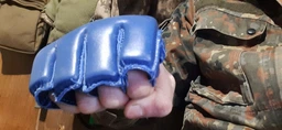 Перчатки для смешанных единоборств MMA кожаные VELO ULI-4024 XL синий