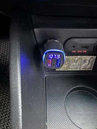 Автомобильный FM модулятор Borofone BC41 18W (QC3.0) порты 2 USB + Bluetooth + Digital Display Black (35023) фото от покупателей 1