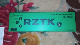 Щипці для волосся RZTK HS 6022 2в1 гофре фото від покупців 11