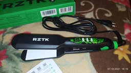 Щипці для волосся RZTK HS 6022 2в1 гофре фото від покупців 8