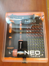 Набор отверток NEO Tools с принадлежностями 73 шт (06-115)