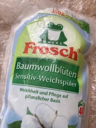 Кондиционер - ополаскиватель Frosch Цветы Хлопка 1 л (4001499957567) фото от покупателей 3
