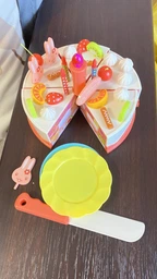 Детский игровой набор продуктов «Праздничный торт» (889-146) фото от покупателей 3