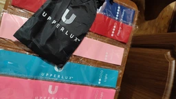 Гумки для фітнесу UPPERLUX набір 5 штук UPX002 фото от покупателей 13