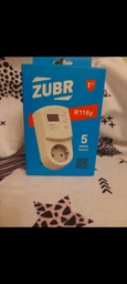Реле напруги ZUBR R116y однофазний розетковий захист 16А з термозахистом (4820120220210)
