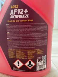 Антифриз Mannol Antifreeze AF12+ -40°C 5 л Red (MN4012-5) фото від покупців 1