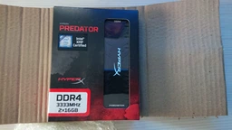DDR4 2x16GB/3333 Kingston HyperX Predator Black (HX433C16PB3K2/32) фото от покупателей 4