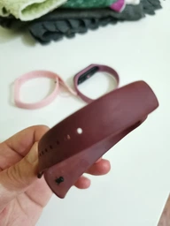 Ремешок силиконовый Anchor для Xiaomi Mi Band 4/ Band 3 Серый КОД:29763 фото от покупателей 8
