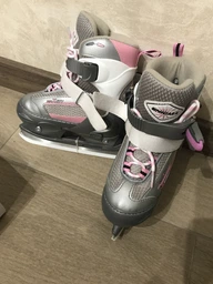 Коньки раздвижные MAXCITY ENIGMA girl 34-37 Pink фото от покупателей 2