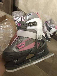 Коньки раздвижные MAXCITY ENIGMA girl 34-37 Pink фото от покупателей 1
