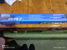 Ключ динамометрический S&R 1/2" 28-210 Нм + удлинитель 125 мм + головки 17, 19, 21 мм (465012210) фото от покупателей 12